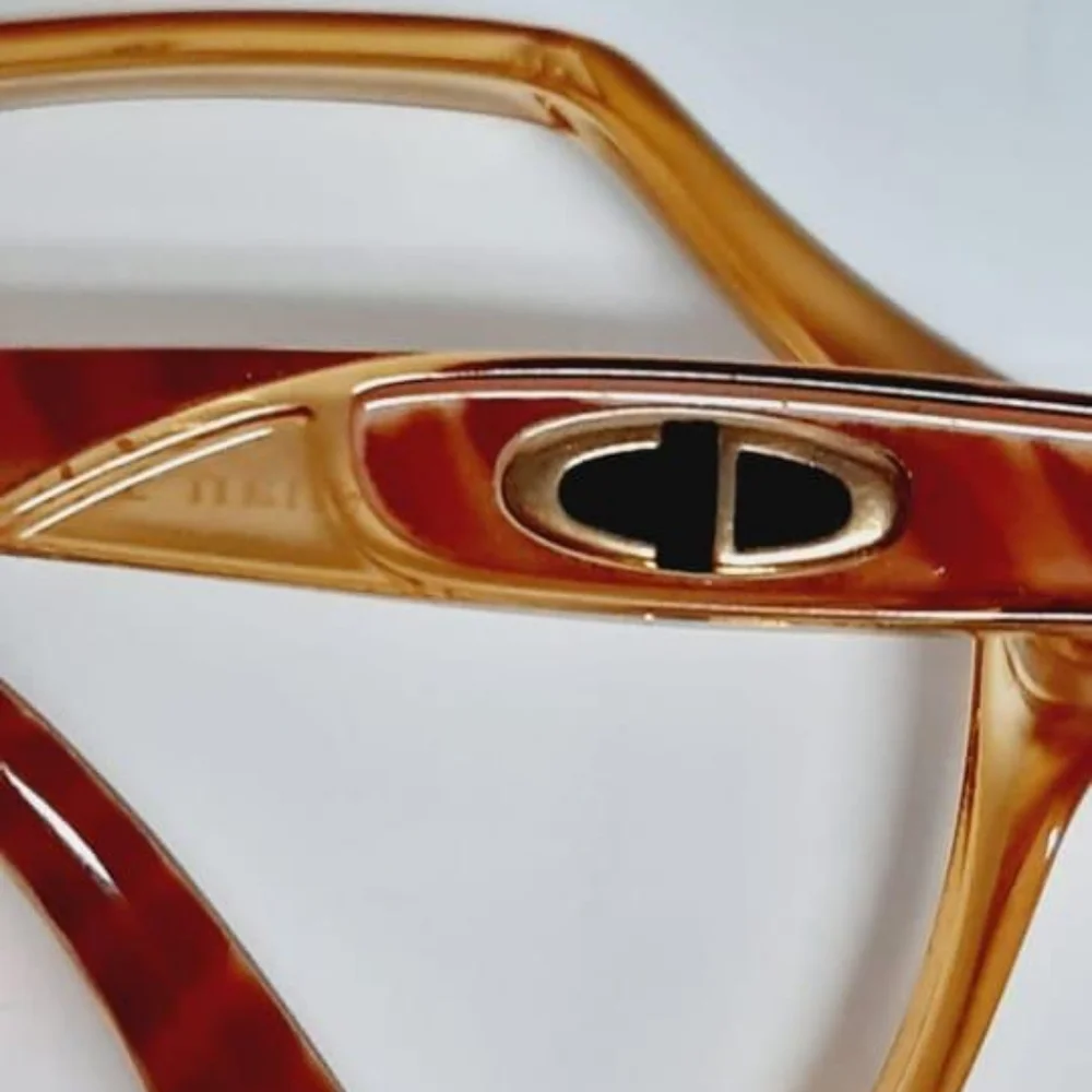 Christian Dior Optyl vintage 80's Frame RARE Amber made in Germany. - Picture 6 of 10